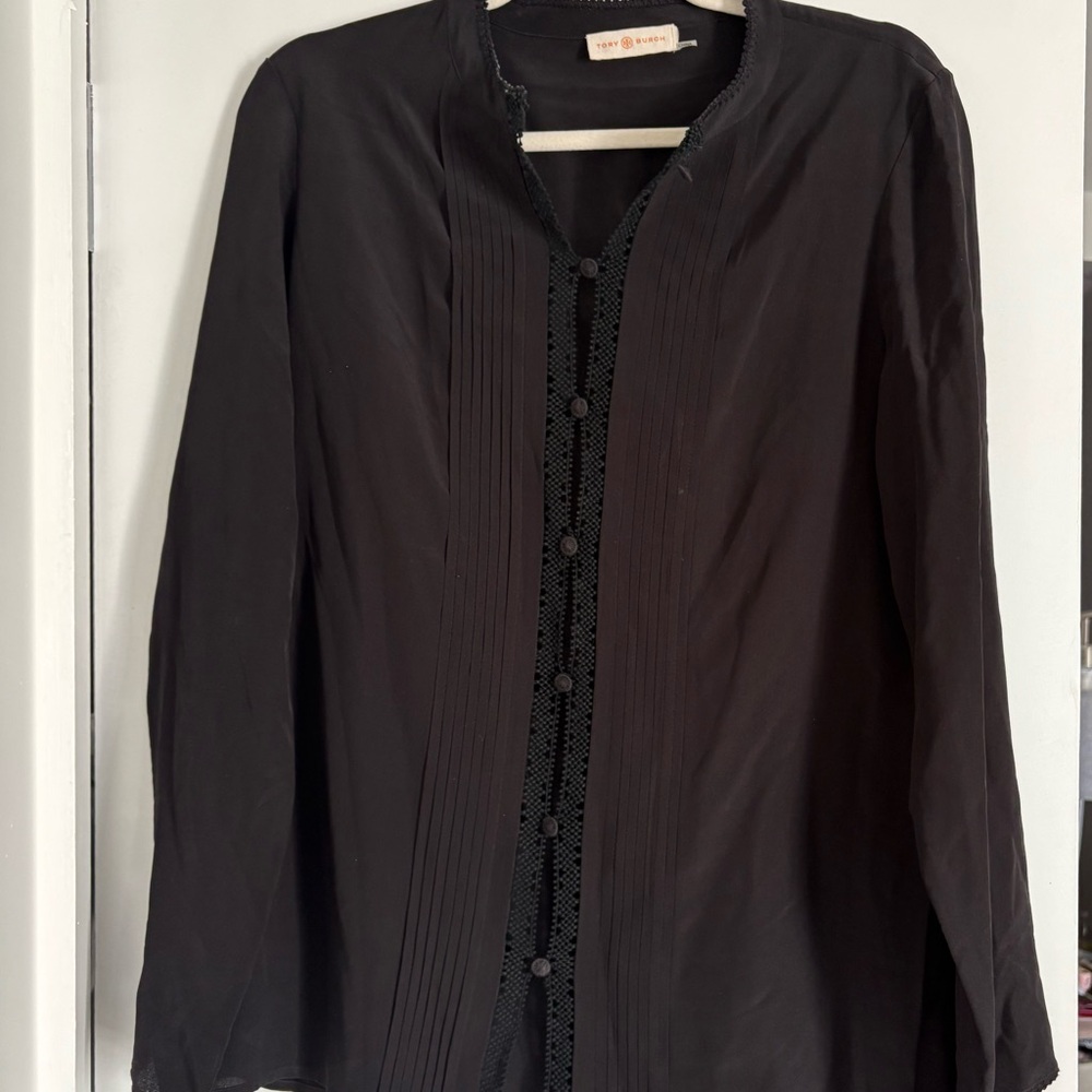 Tory Burch Black Blouse